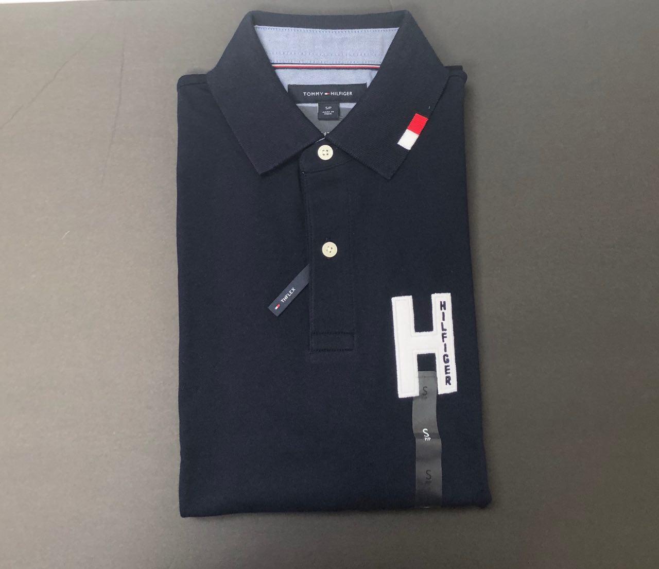Navy Blue Tommy Hilfiger Polo Slim Fit - NY Outlet Brands in Dubai